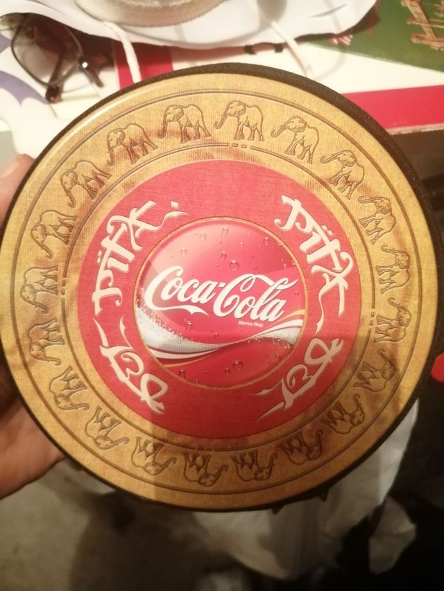 COCA COLA. PORTA CD's. 