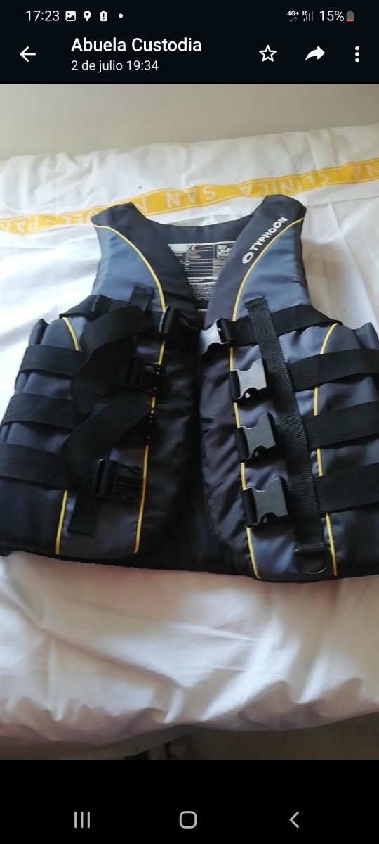 chalecos moto de agua