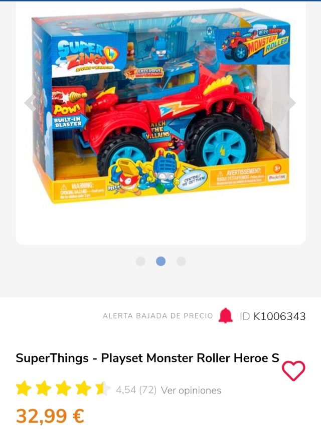 Superzings Camión Villano