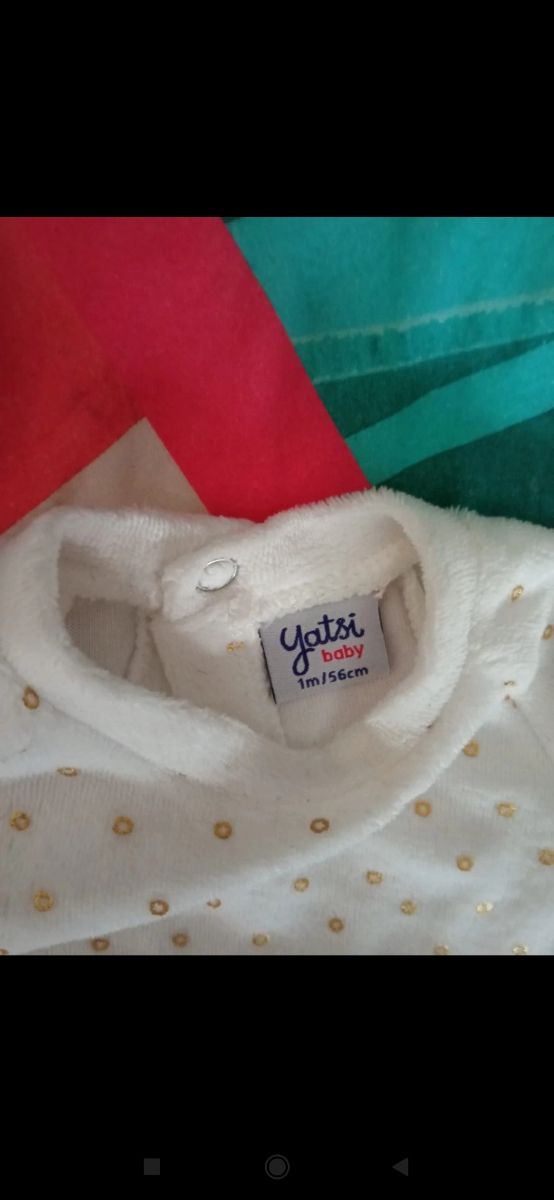 conjunto bebe de 1 mes