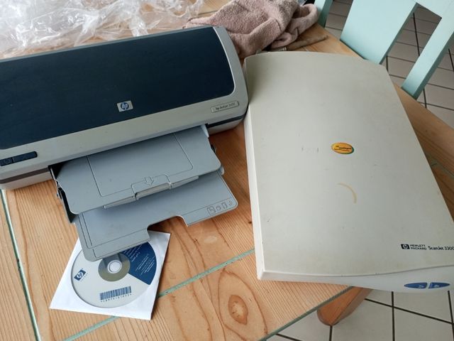 Impresora hp deskjet 3650 y escaner scanjet 3300C