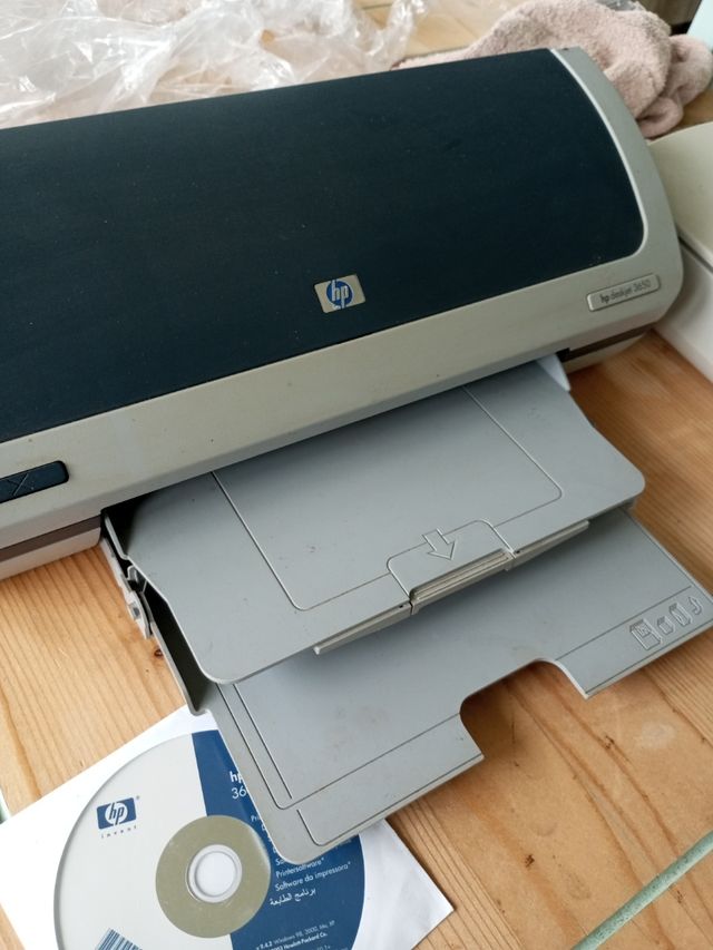 Impresora hp deskjet 3650 y escaner scanjet 3300C