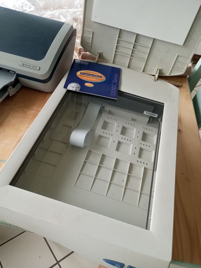 Impresora hp deskjet 3650 y escaner scanjet 3300C