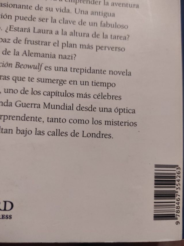 Libro Operación Beowulf