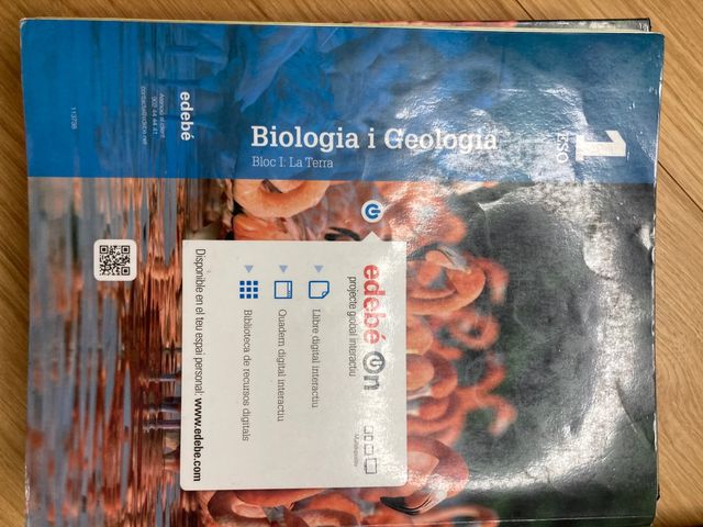 Libro 1 ESO Biología y geología 