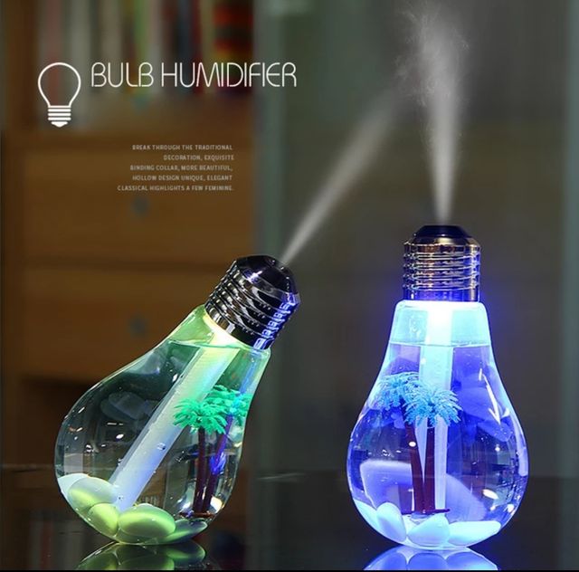 HUMIDIFICADOR LED USB 7 COLORES NUEVO