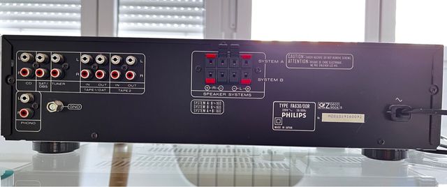 Amplificador vintage Philips FA630