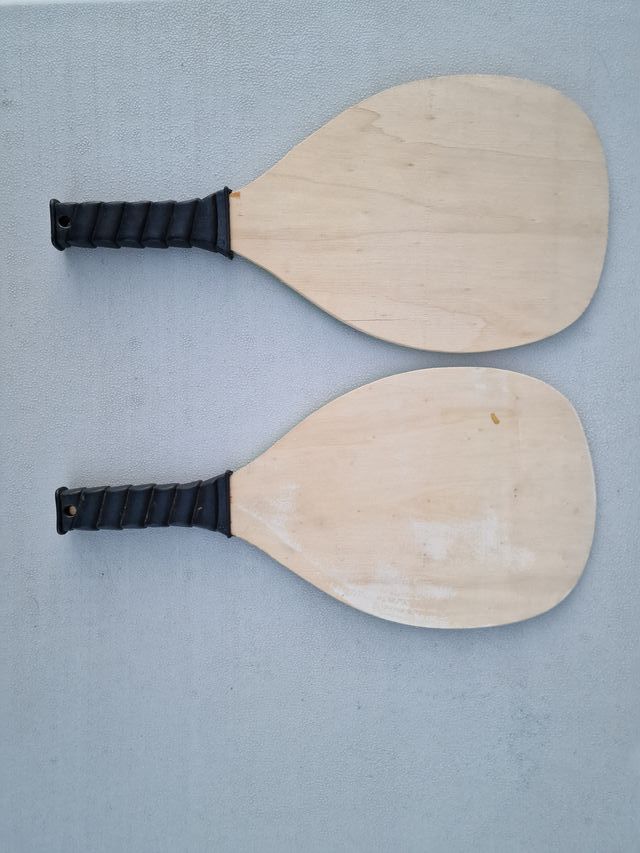 Lote 3 pares de palas de playa