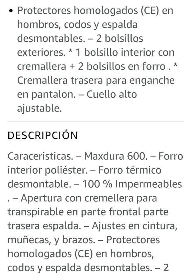 Chaqueta Rider mujer 3xl