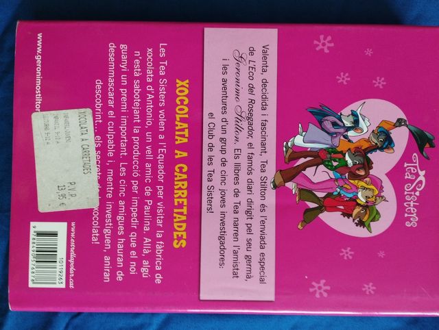 Xocolata a carretades Tea Stilton 