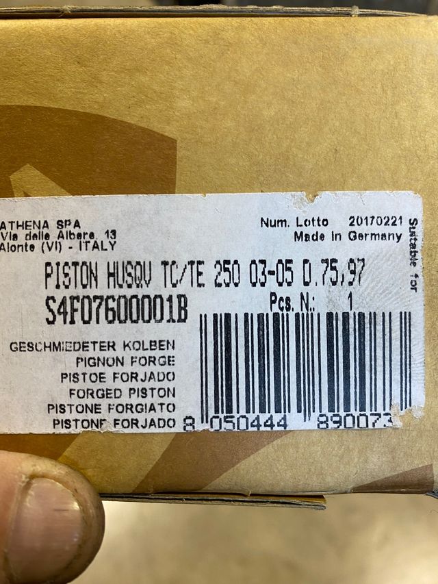 Husqwarna TC 250 Piston