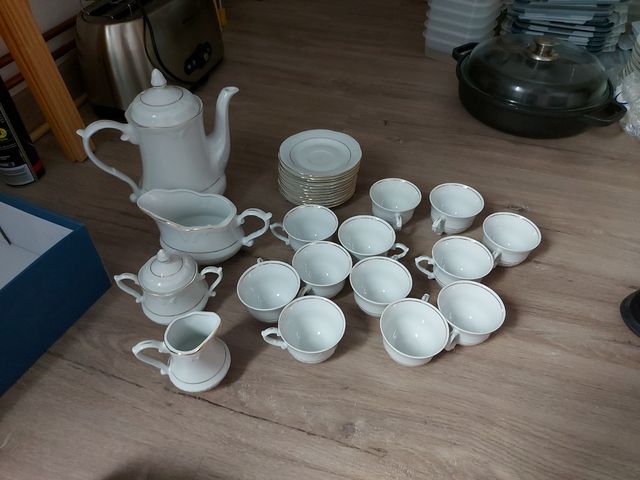 Juego café porcelana