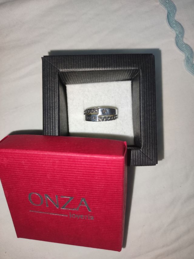 Anillo plata Love NUEVO