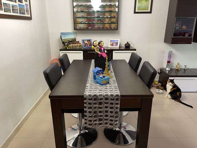 Mesa madera extensible