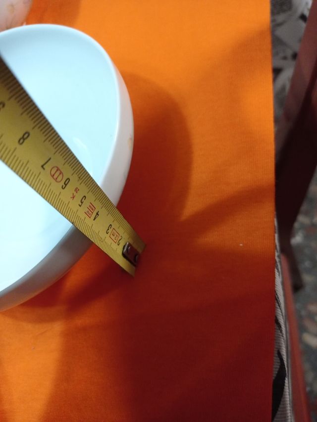 4 Boles de Limoges con decoracion floral