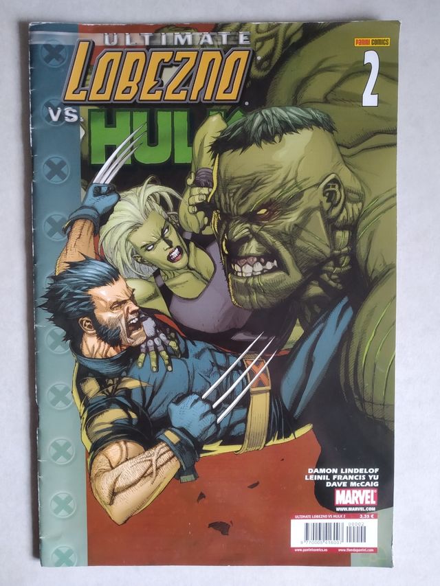 Lote 4 comics Lobezno