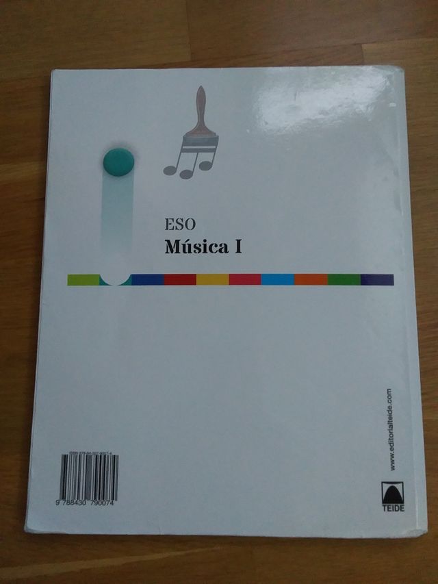 Vendo libro Música I-ESO