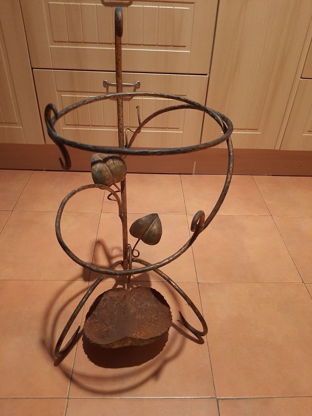 REBAJASmacetero hierro pequeña falt