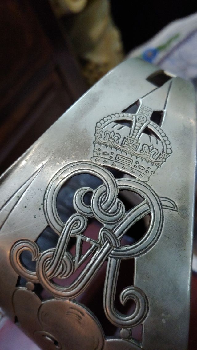 Antiguo Sable de I Guerra Mundial. Oficial inglés