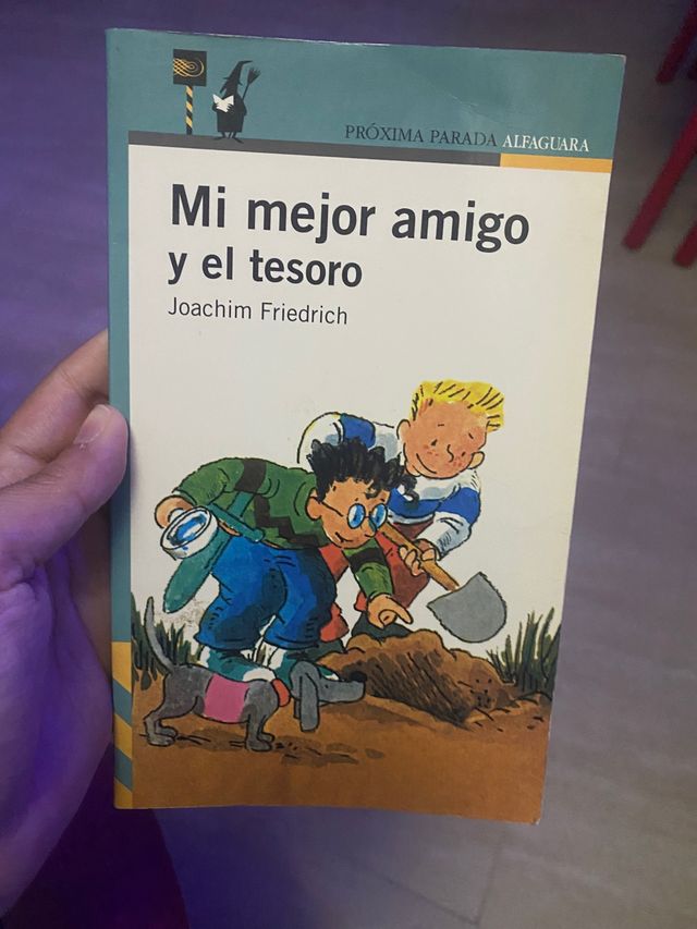 Libro "Mi mejor amigo y el tesoro"