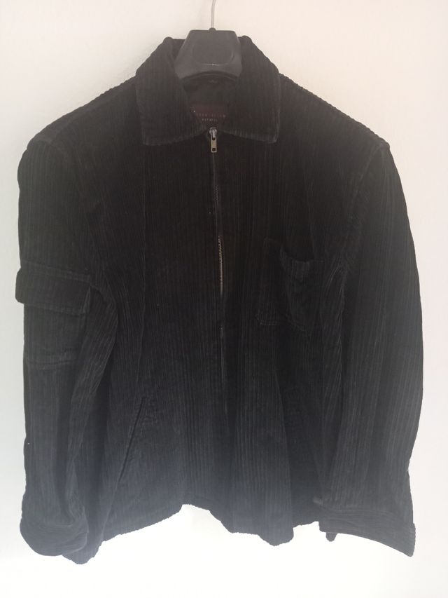 Cazadora de Pana negra