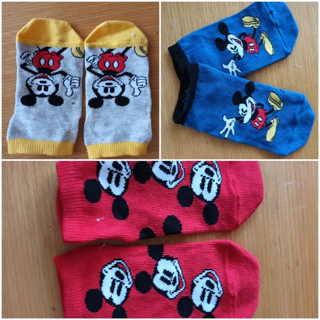 pack de 3 pares calcetines Mickey Mouse