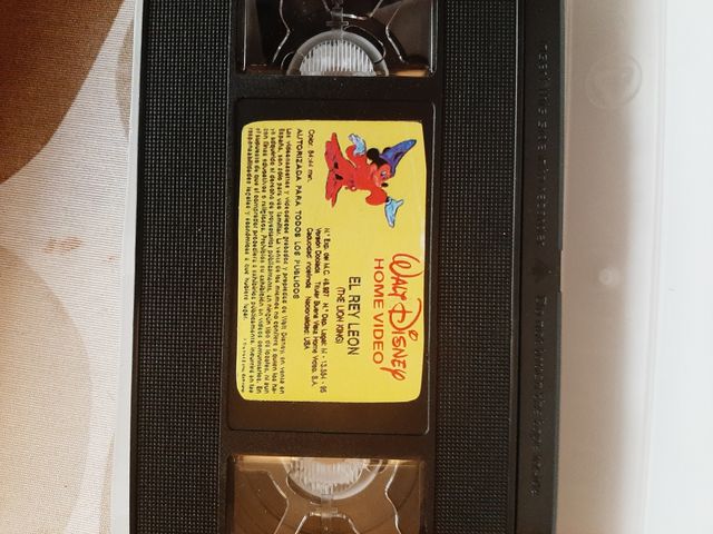 Pack El Rey León VHS