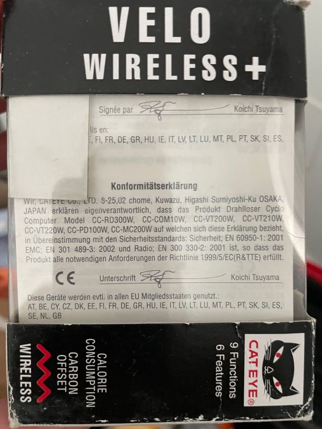 Cuentakilómetros Cateye