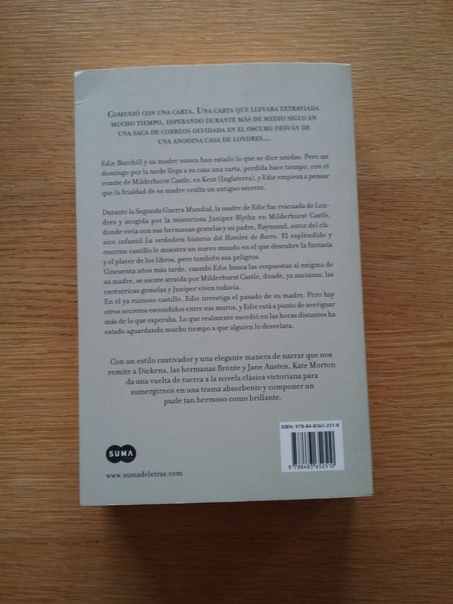 Libro Las horas distantes, de Kate Morton