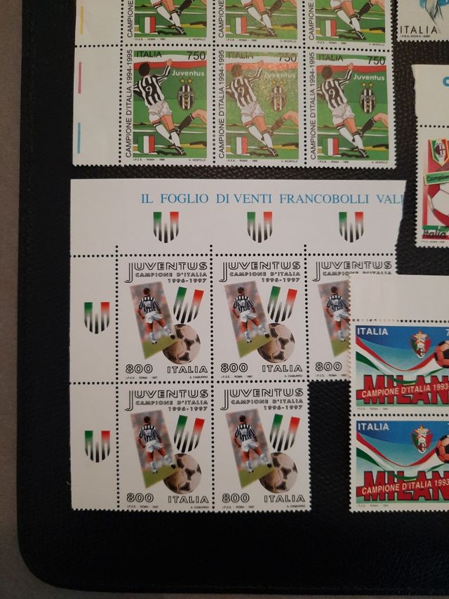 Francobolli Italia lotto sport