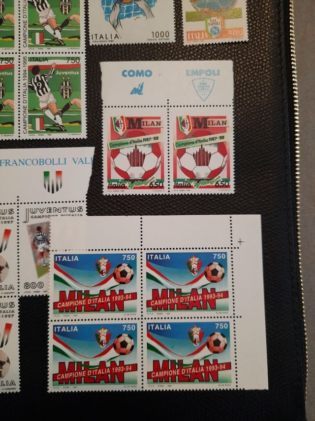 Francobolli Italia lotto sport