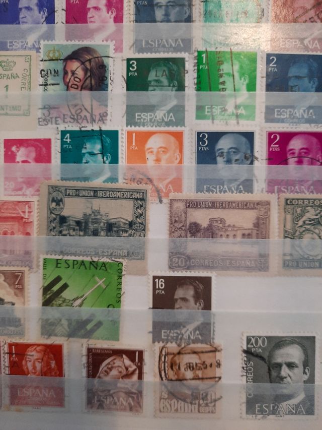 lotto francobolli Spagna