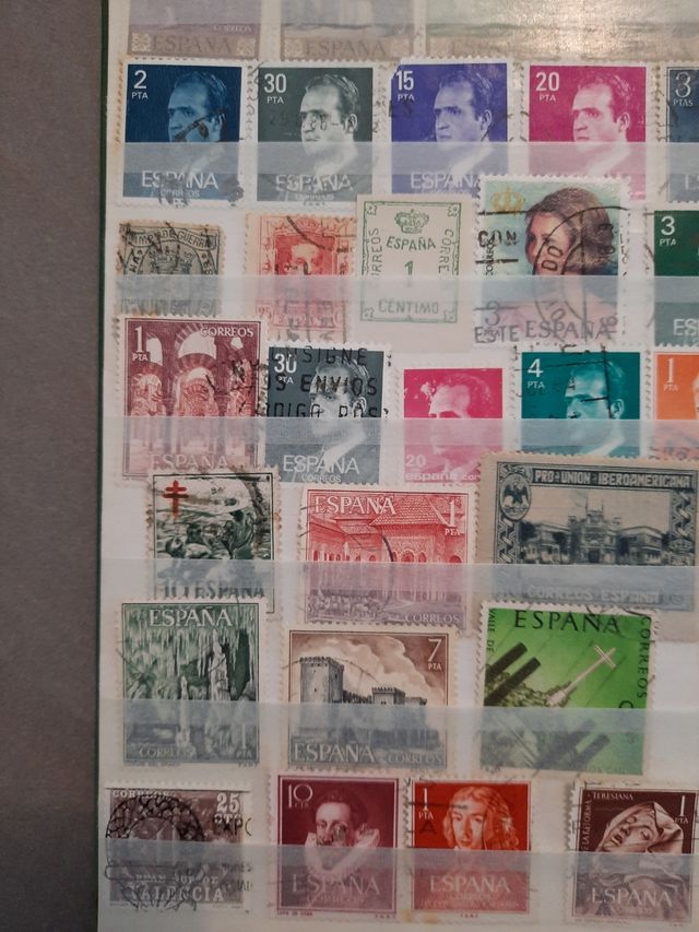 lotto francobolli Spagna