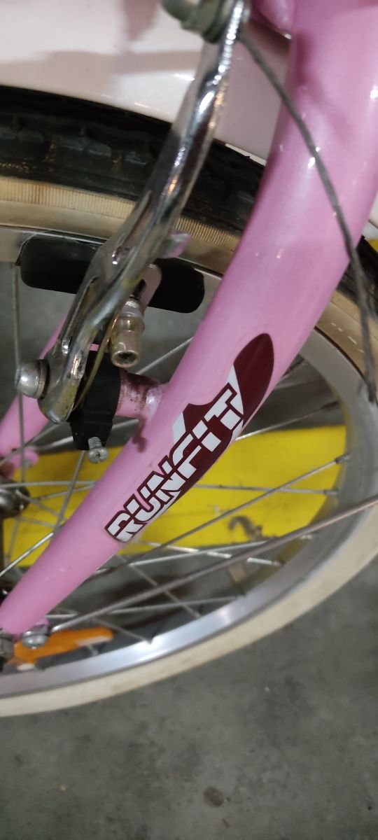 bicicleta 20 Runfit rosa pro