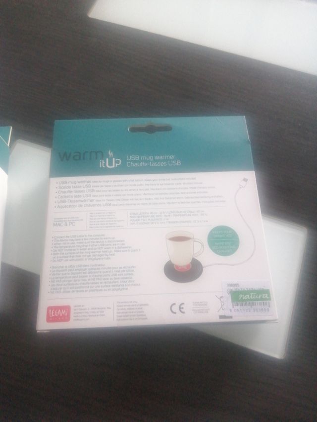 calienta taza de usb