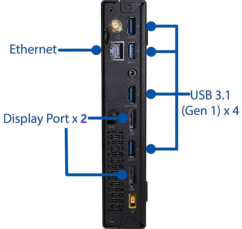 ThinkCentre M900 8GB DDR4-250GB SSD NVMe afbeelding 4