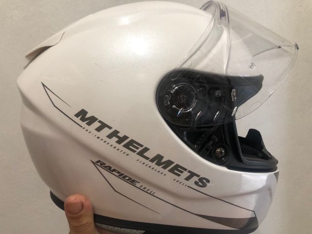 Casco integral nuevo MT Helmes Shell chica