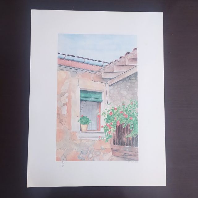 5 Litografías numeradas del gironí Pere Pusa.