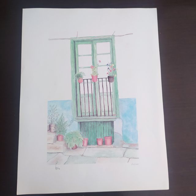 5 Litografías numeradas del gironí Pere Pusa.