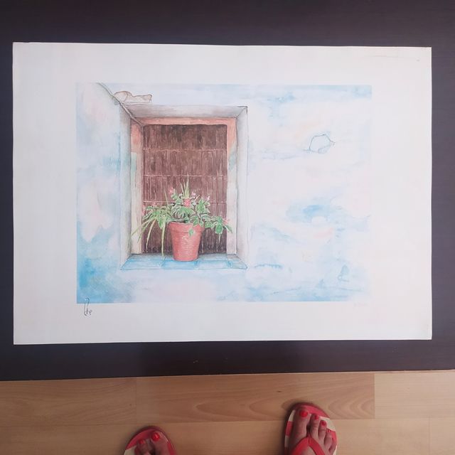 5 Litografías numeradas del gironí Pere Pusa.