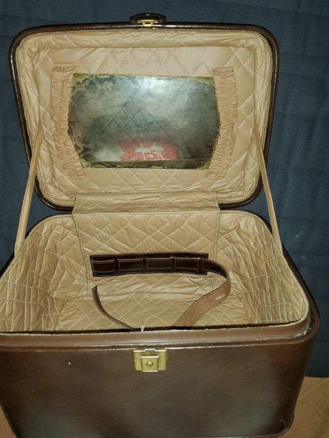 Cofanetto in pelle vintage