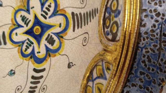 centro de mesa cerámica Valenciana