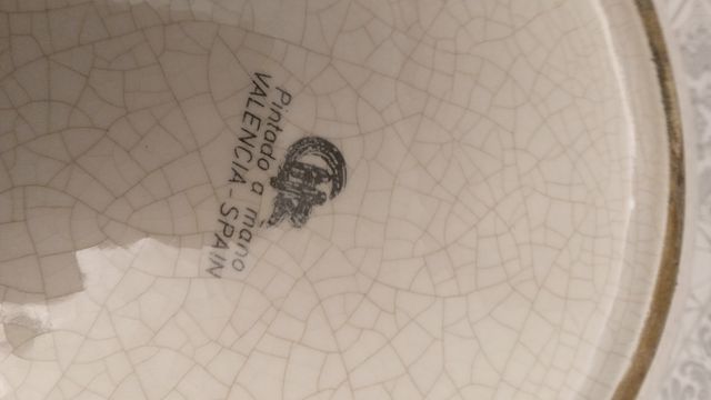 centro de mesa cerámica Valenciana