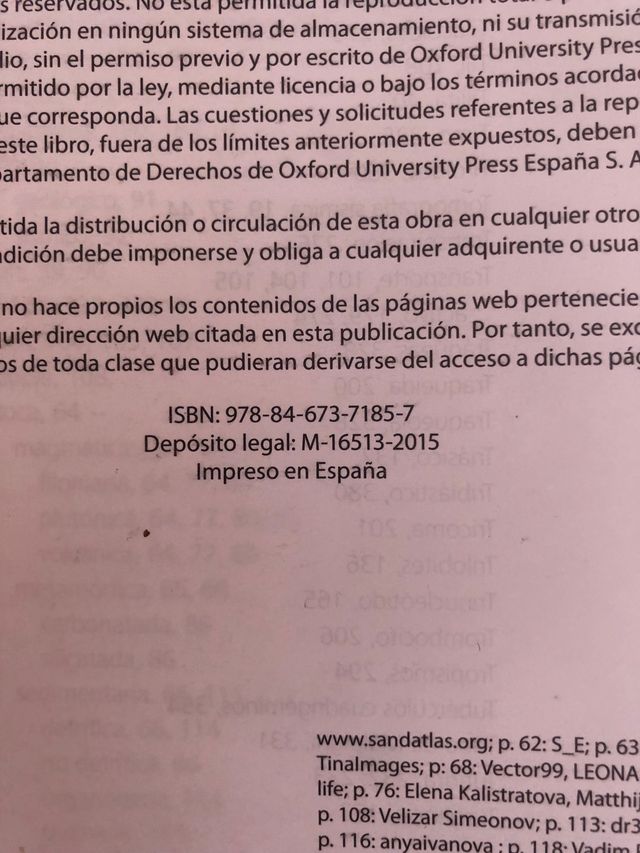 Biología y geología 1 bachillerato