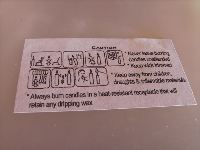 Vela GRANDE decorativa 4 mechas NUEVA