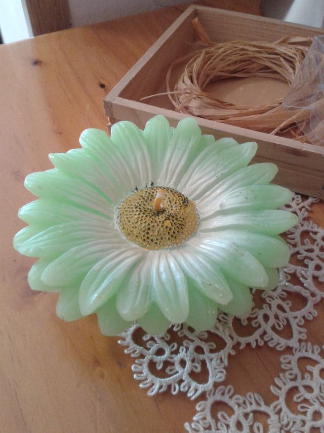 Original vela FLOR preciosa!