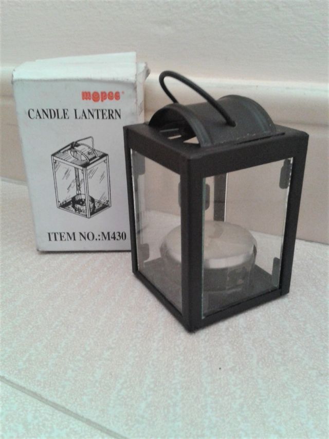 Farol vela pequeño decorativo