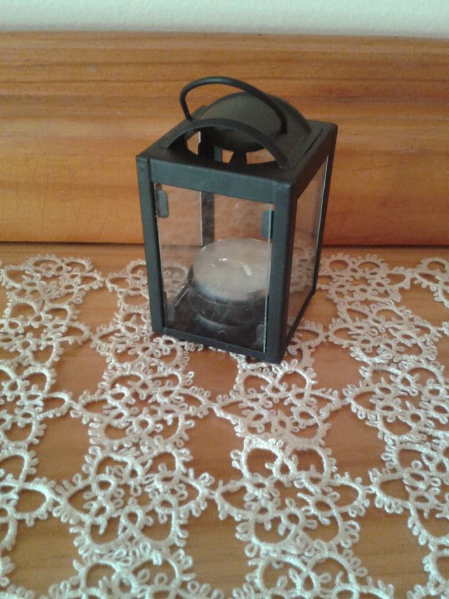 Farol vela pequeño decorativo