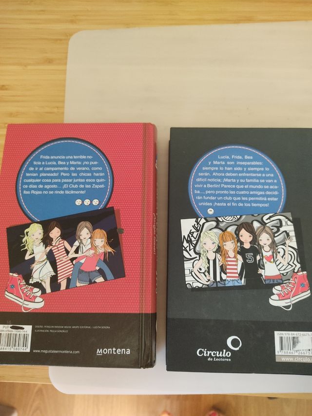 Libro El club de las zapatillas rojas