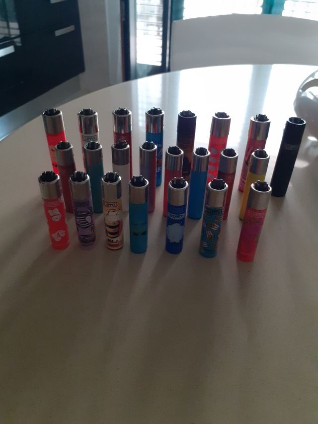 accendino clipper 23 pezzi